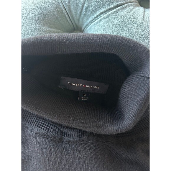 Tommy Hilfiger Sweater Stripe Turtleneck Women’s Medium M - Picture 8 of 10